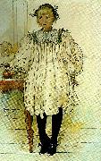 Carl Larsson, portratt av martha winslow